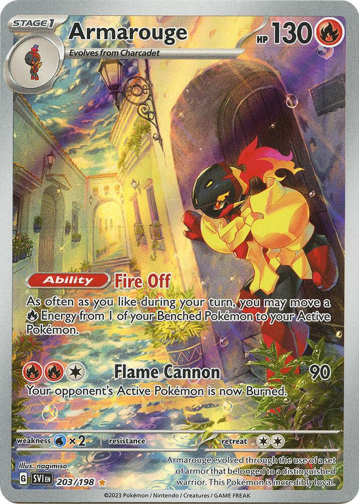 Armarouge 203/198 (SV01: Scarlet & Violet Base Set)  - Holofoil