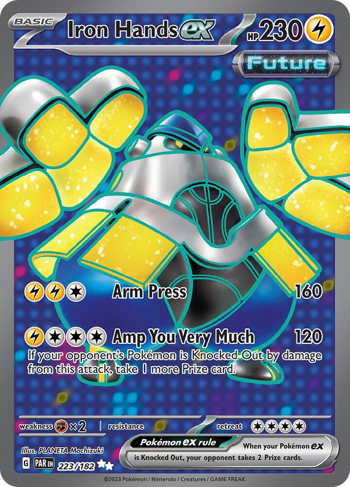 Iron Hands ex 223/182 (SV04: Paradox Rift)  - Holofoil