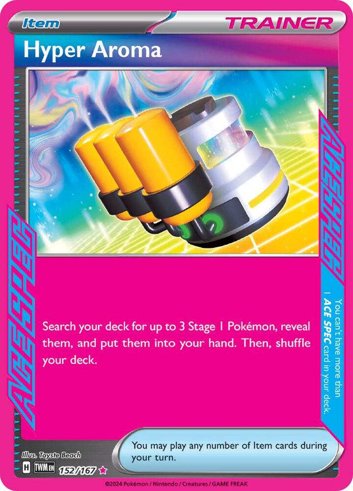 Hyper Aroma 152/167 (SV06: Twilight Masquerade)  - Holofoil
