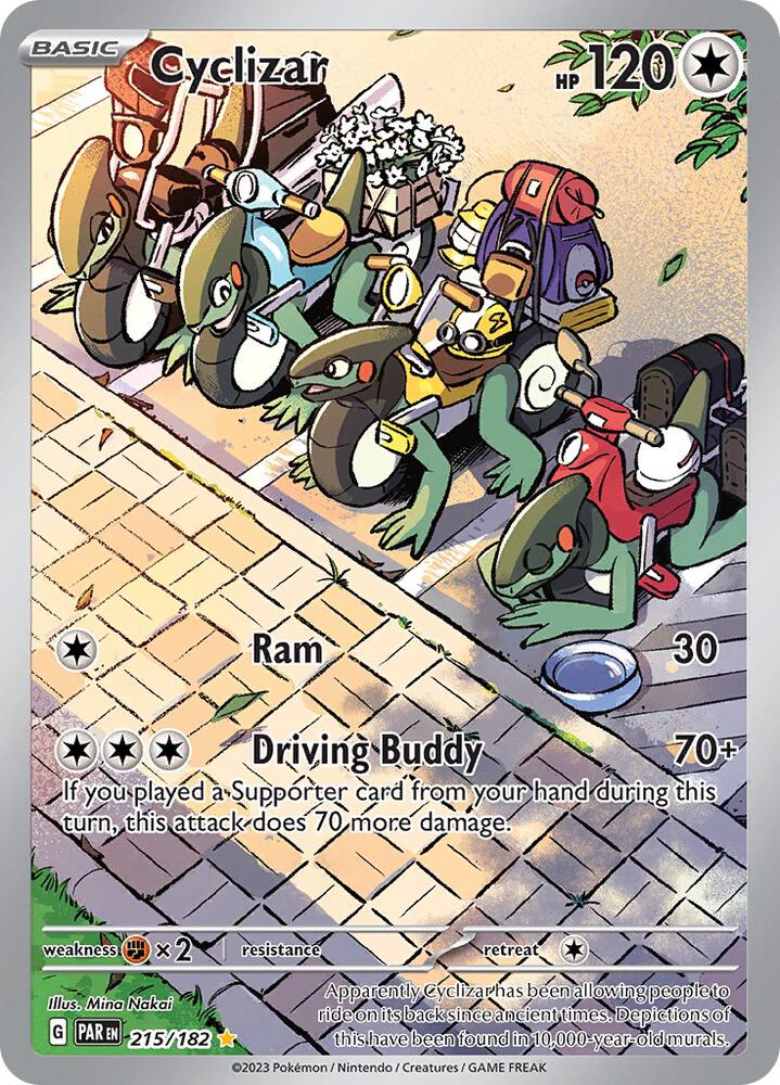 Cyclizar 215/182 (SV04: Paradox Rift)  - Holofoil