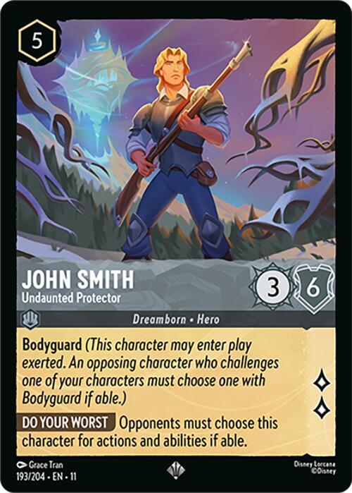 John Smith, Undaunted Protector 193/204 ()  - Cold Foil