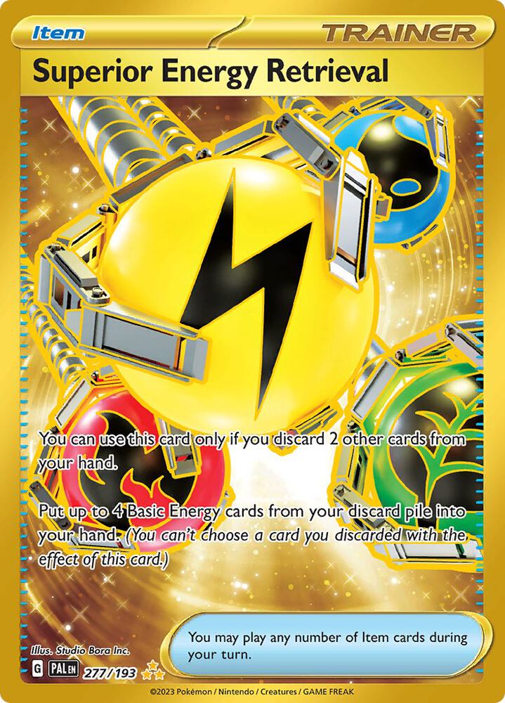 Superior Energy Retrieval 277/193 (SV02: Paldea Evolved)  - Holofoil