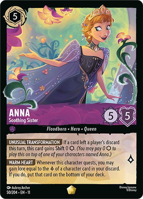 Anna, Soothing Sister 50/204 (Winterspell)  - Cold Foil