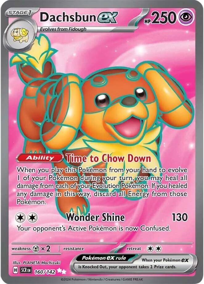 Dachsbun ex 160/142 (SV07: Stellar Crown)  - Holofoil