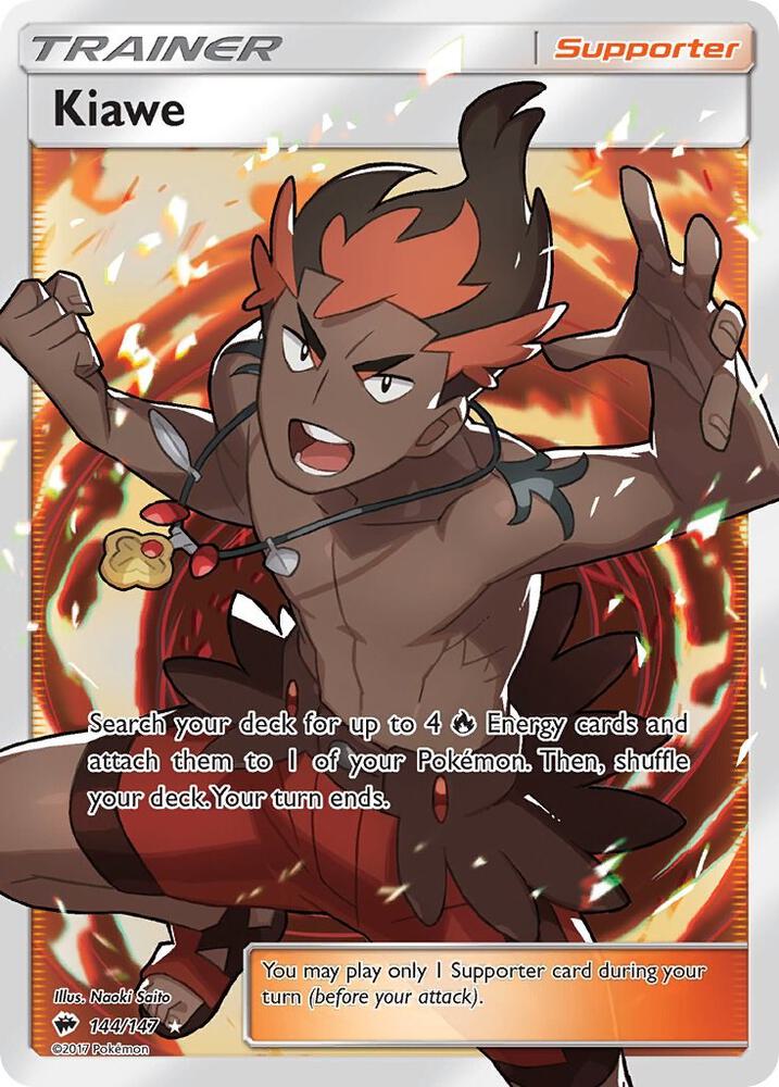 Kiawe 144/147 (SM - Burning Shadows)  - Holofoil