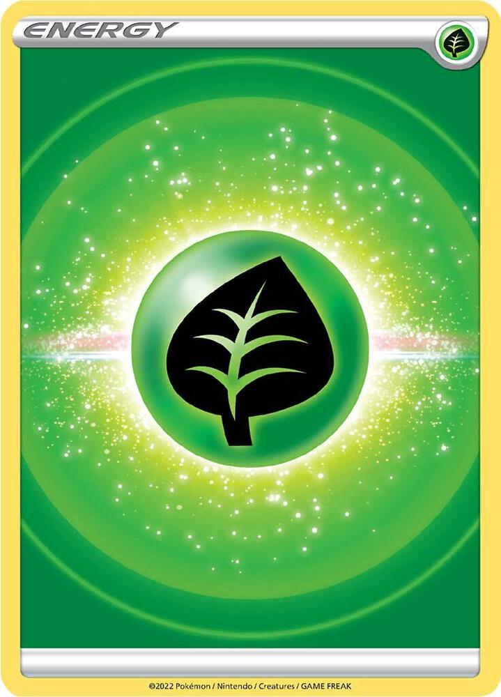Grass Energy 2022 Unnumbered  (SWSH09: Brilliant Stars)  - Reverse Holofoil