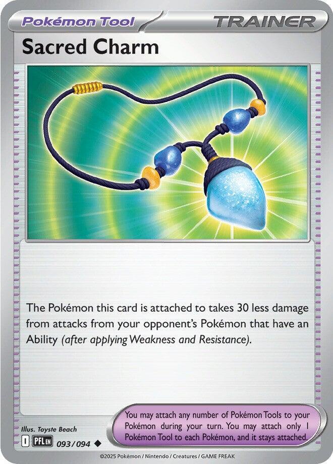 Sacred Charm 093/094 (ME02: Phantasmal Flames)  - Reverse Holofoil