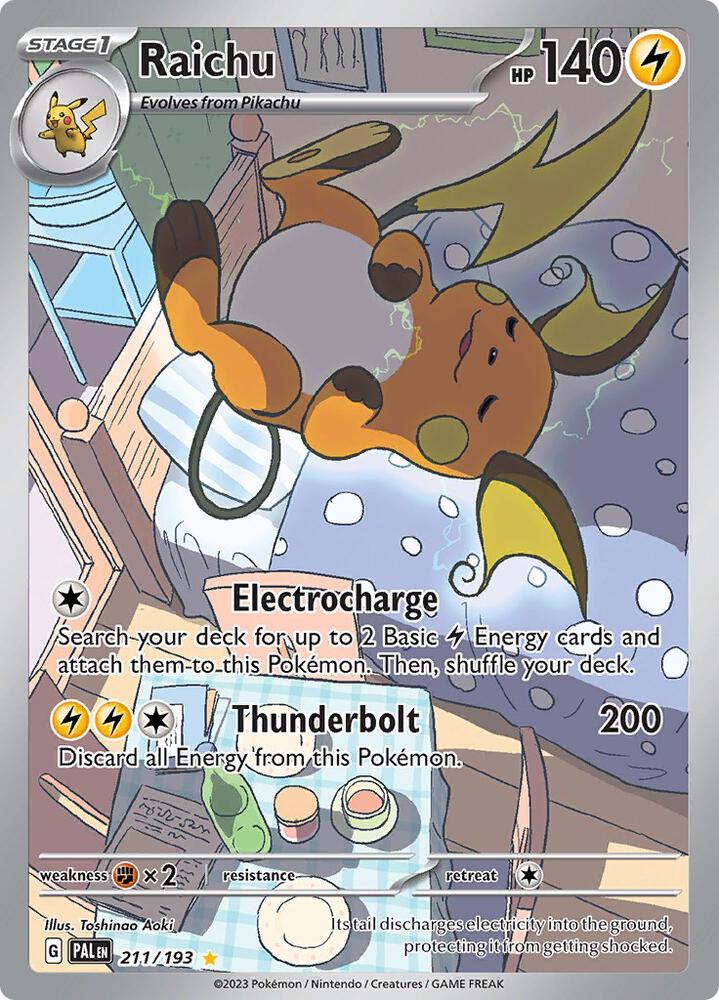 Raichu 211/193 (SV02: Paldea Evolved)  - Holofoil
