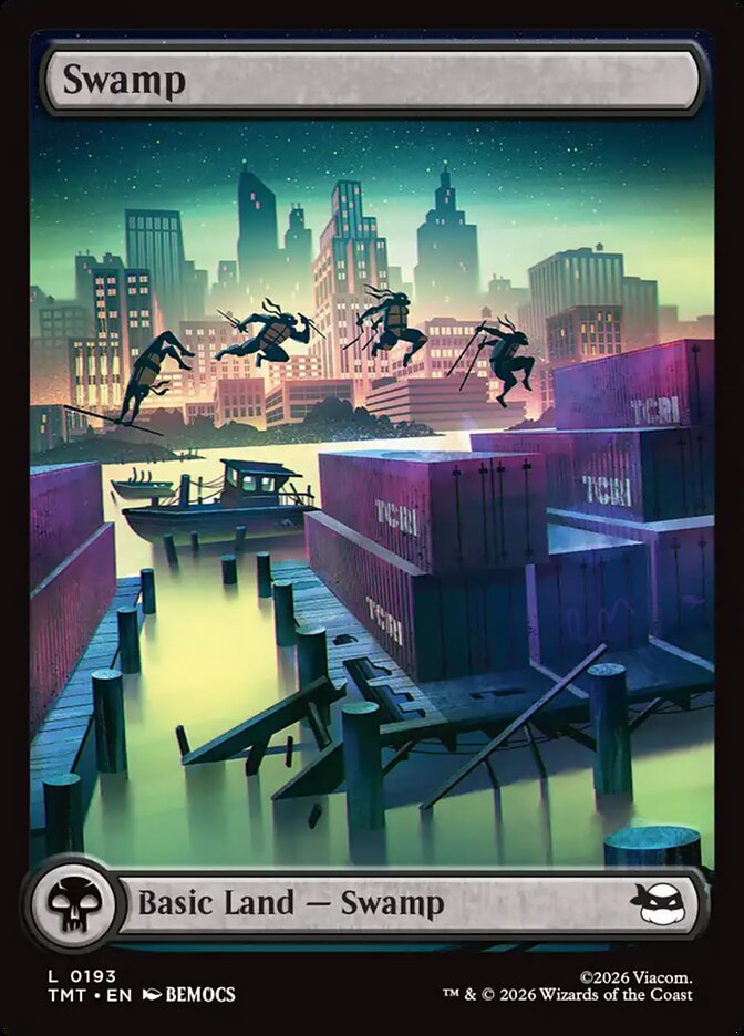 Swamp  193 (Teenage Mutant Ninja Turtles)  - Full Art Foil