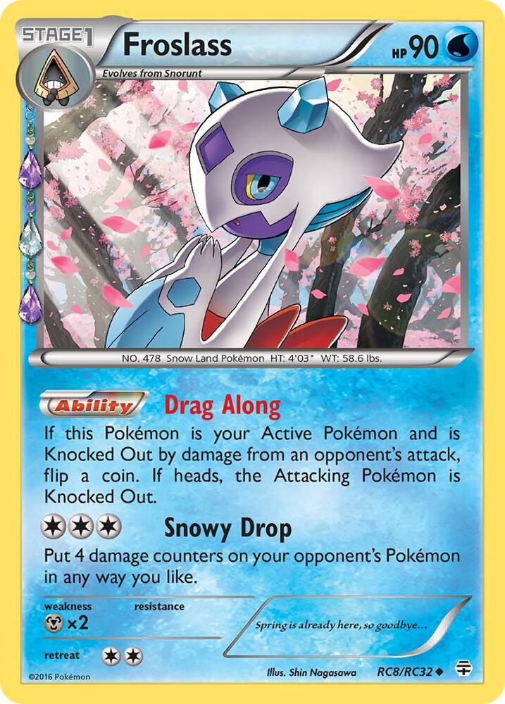 Froslass RC8/RC32 (Generations: Radiant Collection)  - Holofoil