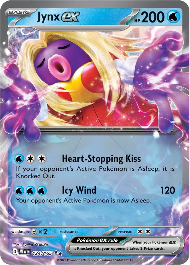 Jynx ex 124/165 (SV: Scarlet & Violet 151)  - Holofoil