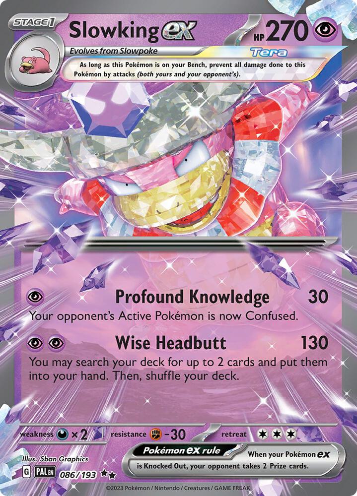 Slowking ex 086/193 (SV02: Paldea Evolved)  - Holofoil