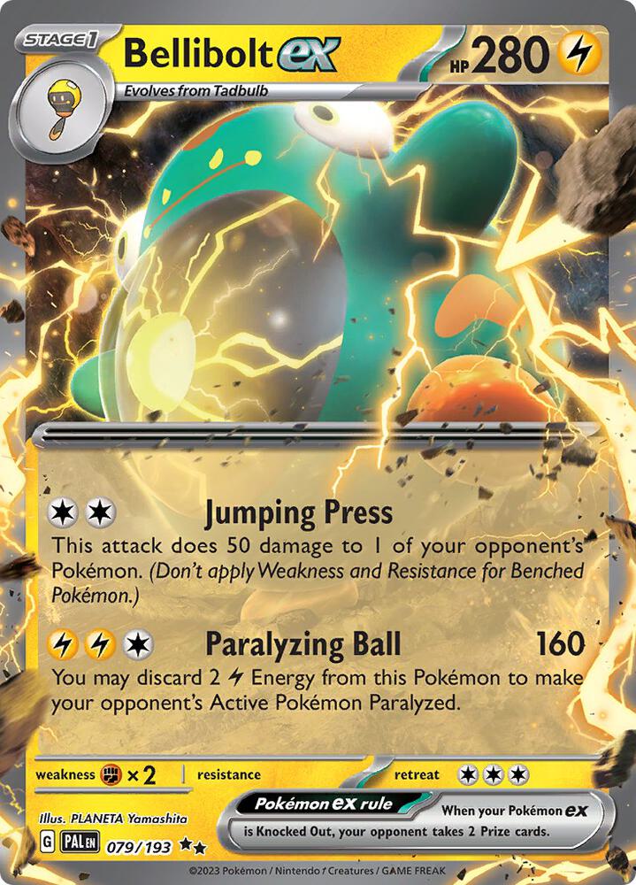 Bellibolt ex 079/193 (SV02: Paldea Evolved)  - Holofoil