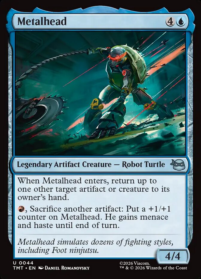 Metalhead 44/190 (Teenage Mutant Ninja Turtles)  - Foil