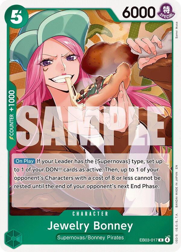 Jewelry Bonney EB03-017 (Extra Booster: One Piece Heroines Edition)  - Foil