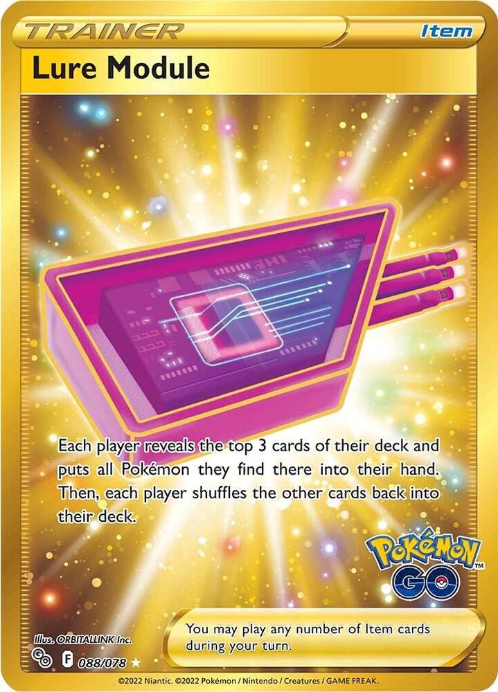 Lure Module Secret 088/078 (Pokemon GO)  - Holofoil