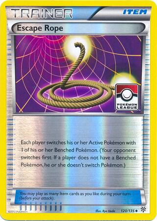 Escape Rope Pokemon League 120/135 (League & Championship Cards)  - Reverse Holofoil