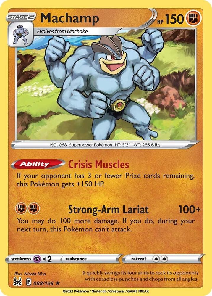 Machamp 088/196 (SWSH11: Lost Origin)  - Holofoil