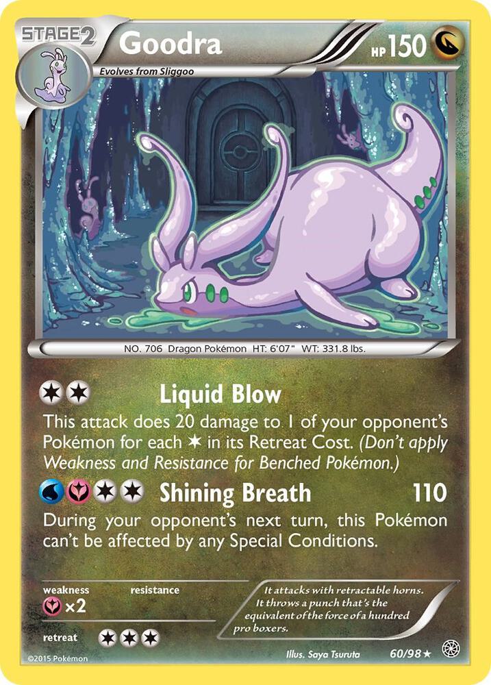 Goodra 60/98 (XY - Ancient Origins)  - Holofoil
