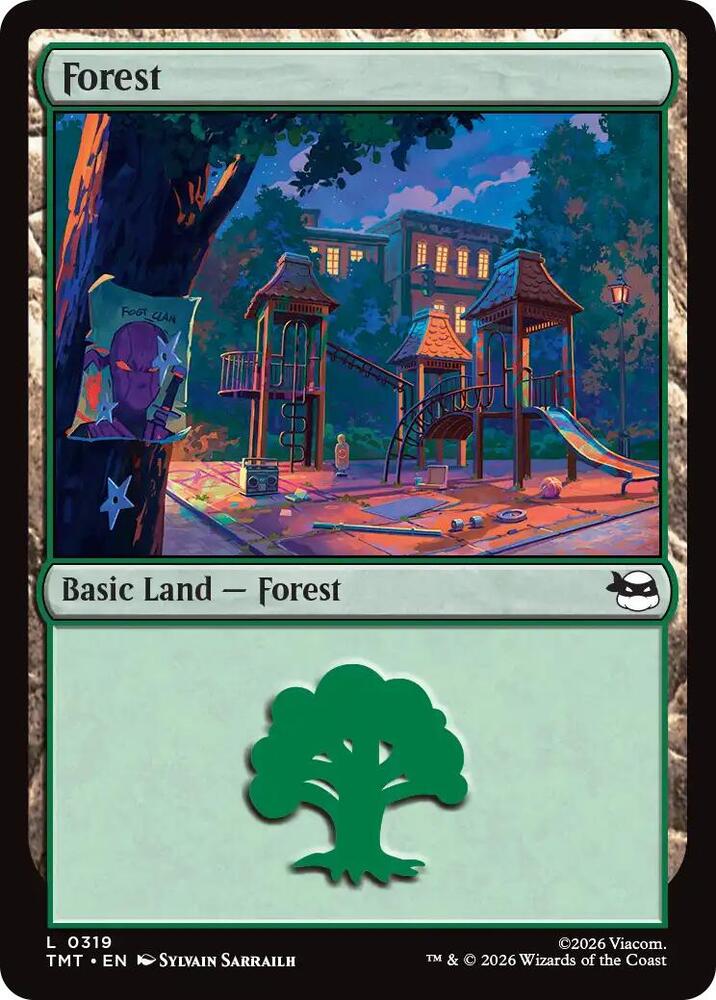 Forest 319/190 (Teenage Mutant Ninja Turtles)  - Foil