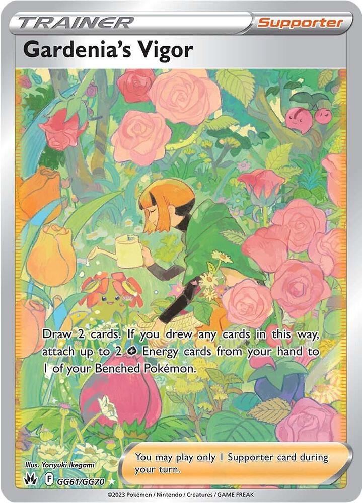 Gardenias Vigor GG61/GG70 (SWSH: Crown Zenith: Galarian Gallery)  - Holofoil