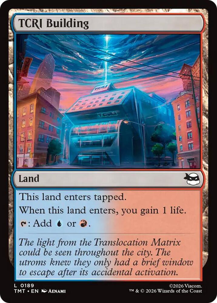 TCRI Building 189 (Teenage Mutant Ninja Turtles)  - Foil