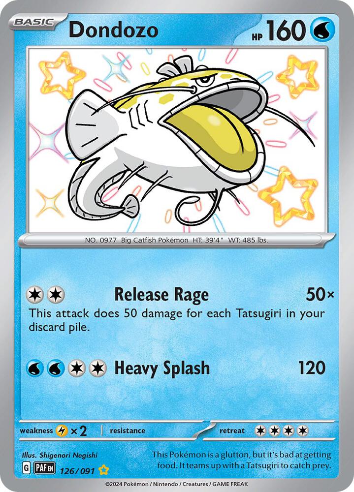 Dondozo 126/091 (SV: Paldean Fates)  - Holofoil