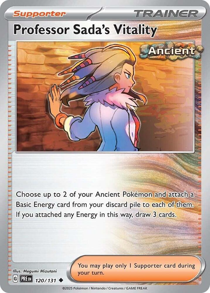 Professor Sada's Vitality 120/131 (SV: Prismatic Evolutions) 