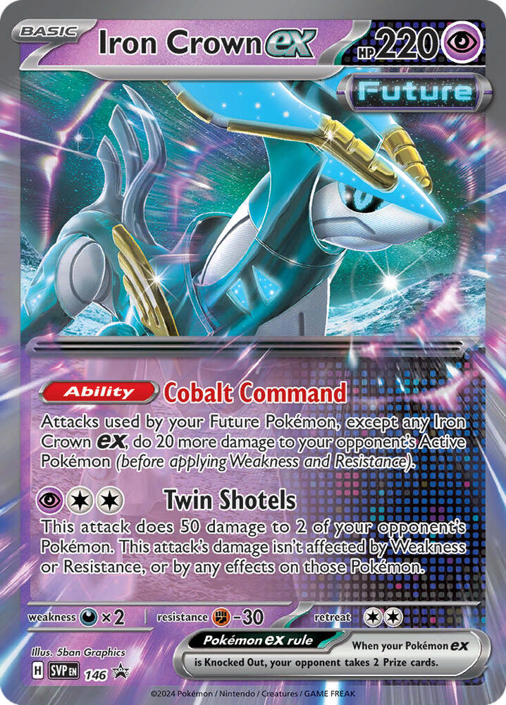 Iron Crown 146 (SV: Scarlet & Violet Promo Cards)  - Holofoil