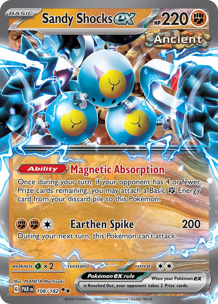 Sandy Shocks ex 108/182 (SV04: Paradox Rift)  - Holofoil