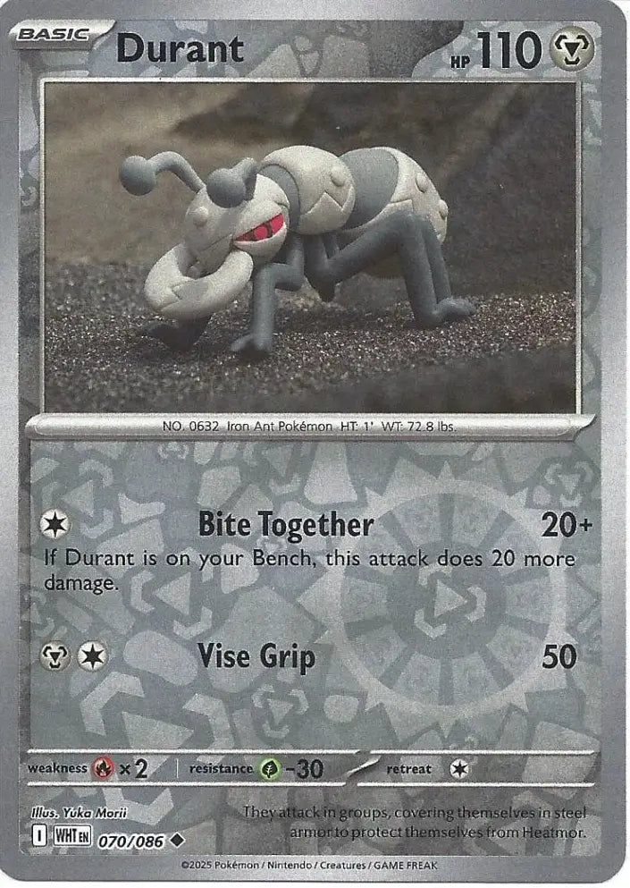 Durant 070/086 (SV: White Flare)  - Reverse Holofoil