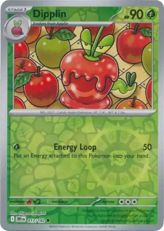 Dipplin 017/182 (SV10: Destined Rivals)  - Reverse Holofoil