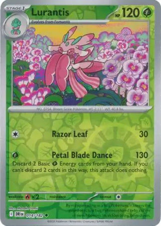 Lurantis 014/182 (SV10: Destined Rivals)  - Reverse Holofoil