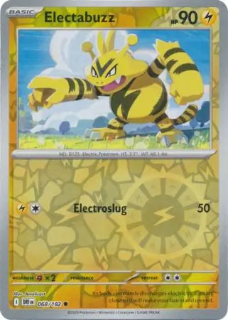 Electabuzz 068/182 (SV10: Destined Rivals)  - Reverse Holofoil