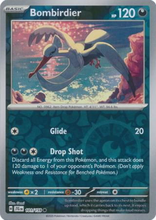 Bombirdier 101/159 (SV09: Journey Together)  - Reverse Holofoil