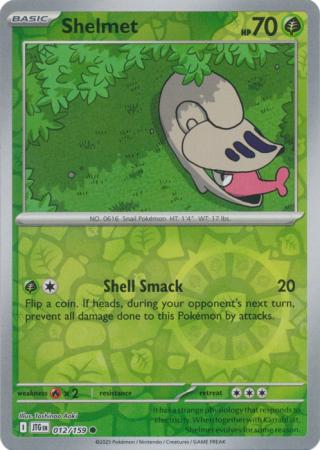 Shelmet 012/159 (SV09: Journey Together)  - Reverse Holofoil