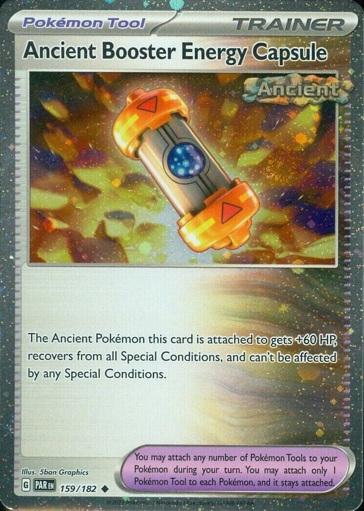 Ancient Booster Energy Capsule 159/182 (Miscellaneous Cards & Products)  - Holofoil