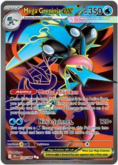 Mega Greninja ex #100 Pokemon Chaos Rising
