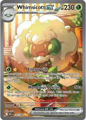 Whimsicott ex #165 Pokemon White Flare (B)