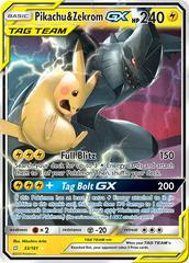 Pikachu & Zekrom GX #33 Pokemon Team Up (B)