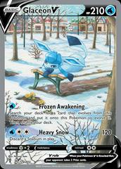 Glaceon V #175 Pokemon Evolving Skies (B)