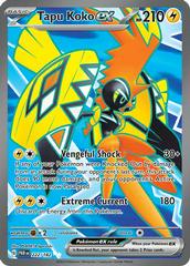 Tapu Koko ex #222 Pokemon Paradox Rift (B)