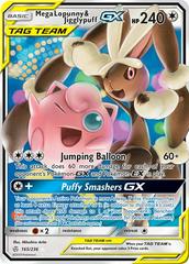 Mega Lopunny & Jigglypuff GX #165 Pokemon Cosmic Eclipse (B)