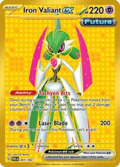 Iron Valiant ex #261 Pokemon Paradox Rift (B)