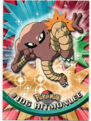 Hitmonlee #106 Pokemon 2000 Topps TV (LP)