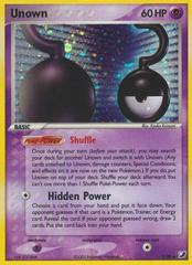 Unown [Question Mark] Pokemon Unseen Forces (B)