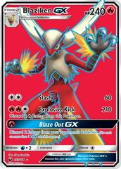 Blaziken GX #153 Pokemon Celestial Storm (B)