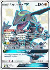 Rayquaza GX #177a Pokemon Celestial Storm (B)