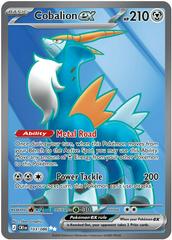Cobalion ex #103 Pokemon Chaos Rising (B)