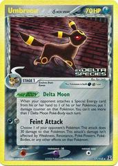 Umbreon [Reverse Holo] MP #17 Pokemon Delta Species (B)